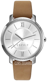 Esprit Dress Srebrny/Skóra Ø36 mm ES109532003