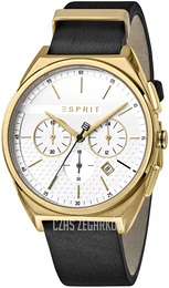 Esprit Srebrny/Skóra Ø42 mm ES1G062L0025