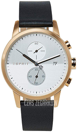 Esprit Srebrny/Skóra Ø42 mm ES1G110L0045
