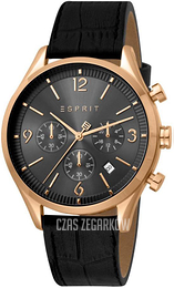 Esprit Czarny/Skóra Ø42 mm ES1G210L0045