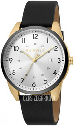 Esprit Cameo Srebrny/Skóra Ø42 mm ES1G212L0055