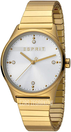 Esprit Srebrny/Stal w odcieniu złota Ø34 mm ES1L032E0115