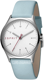 Esprit Srebrny/Skóra Ø34 mm ES1L034L0015