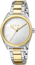 Esprit Srebrny/Stal w odcieniu złota Ø34 mm ES1L056M0075