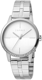 Esprit Srebrny/Stal Ø34 mm ES1L106M0065