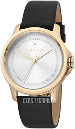 Esprit Srebrny/Skóra Ø36 mm ES1L147L0035