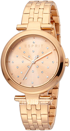 Esprit Różowe złoto/Stal w kolorze różowego złota Ø34 mm ES1L167M0095