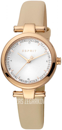 Esprit Cherry Srebrny/Skóra Ø30 mm ES1L203L0045