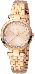 Esprit Cherry Różowe złoto/Stal w kolorze różowego złota Ø30 mm ES1L203M0085