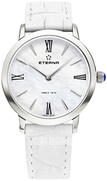 Eterna Eternity Biały/Skóra Ø32 mm 2720.41.62.1385
