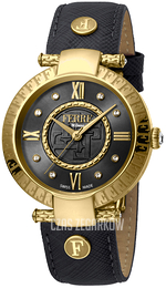 Ferrè Milano Czarny/Skóra Ø36 mm FM1L104L0021