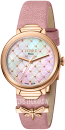Ferrè Milano Różowy/Stal w kolorze różowego złota Ø32 mm FM1L124L0031