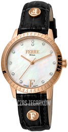 Ferrè Milano Biały/Skóra Ø32 mm FM1L128L0211