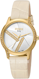 Ferrè Milano Srebrny/Skóra Ø32 mm FM1L145L0021