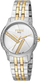 Ferrè Milano Srebrny/Stal w odcieniu złota Ø32 mm FM1L145M0091