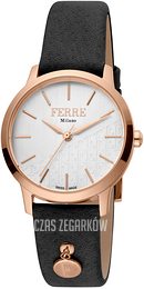 Ferrè Milano Donna Sara Srebrny/Stal w kolorze różowego złota Ø32 mm FM1L152L0041