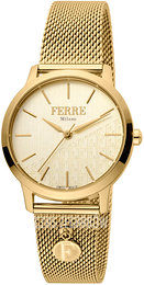 Ferrè Milano Donna Sara Szampański/Stal w odcieniu złota Ø32 mm FM1L152M0061