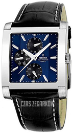 Festina Multifunction Niebieski/Skóra F16235-J