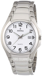 Festina Biały/Stal Ø39 mm F16262-5