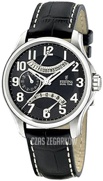 Festina Czarny/Skóra Ø42 mm F16275-3
