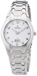 Festina Biały/Stal Ø30 mm F16371-1