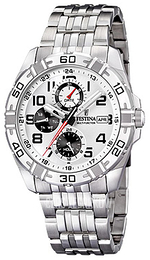 Festina Srebrny/Stal Ø44 mm F16494-1