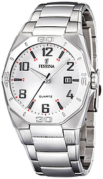 Festina Biały/Stal Ø41 mm F16504-2