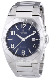 Festina Niebieski/Stal Ø41 mm F16504-3
