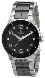 Festina Dress Czarny/Stal Ø35 mm F16531-2