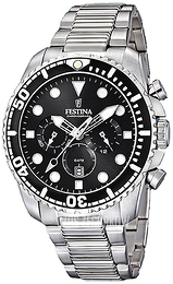 Festina Sport Czarny/Stal Ø46 mm F16564-C