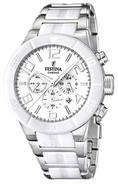 Festina Sport Biały/Stal Ø46 mm F16576-1