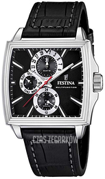 Festina Czarny/Skóra F16586-5