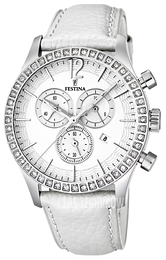 Festina Biały/Skóra Ø41 mm F16590-1