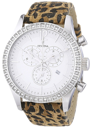 Festina Biały/Skóra Ø41 mm F16590-5