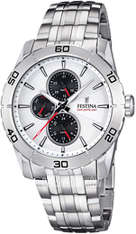 Festina Biały/Stal Ø44 mm F16606-5