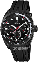 Festina Multifunction Czarny/Guma Ø45 mm F16610-6