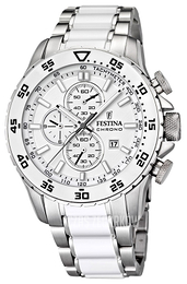 Festina Sport Srebrny/Stal Ø46 mm F16628-1