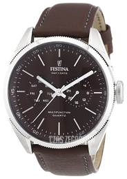Festina Brązowy/Skóra Ø43 mm F16629-5