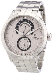 Festina Biały/Stal Ø45 mm F16632-1