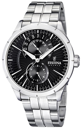 Festina Sport Czarny/Stal Ø45 mm F16632-4
