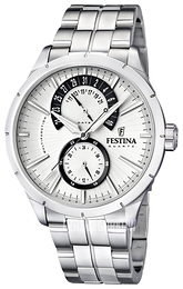 Festina Dress Srebrny/Stal Ø46 mm F16632-5
