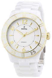 Festina Dress Biały/Czeramiczna Ø38 mm F16633-1