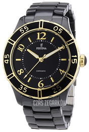 Festina Dress Czarny/Czeramiczna Ø38 mm F16633-2