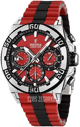 Festina Czerwony/Guma Ø45 mm F16659-8