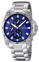 Festina Sport Niebieski/Stal Ø45 mm F16662-4
