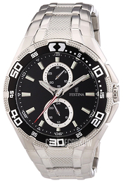 Festina Czarny/Stal Ø45 mm F16663-2