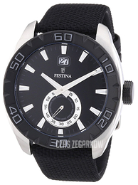 Festina Sport Czarny/Skóra Ø44 mm F16674-4
