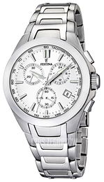 Festina Sport Biały/Stal Ø42 mm F16678-1