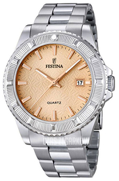 Festina Beżowy/Stal Ø40 mm F16684-2