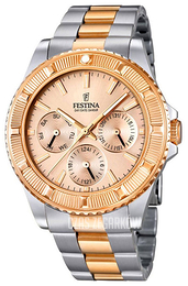 Festina Sport Beżowy/Stal w odcieniu złota Ø40 mm F16692-2